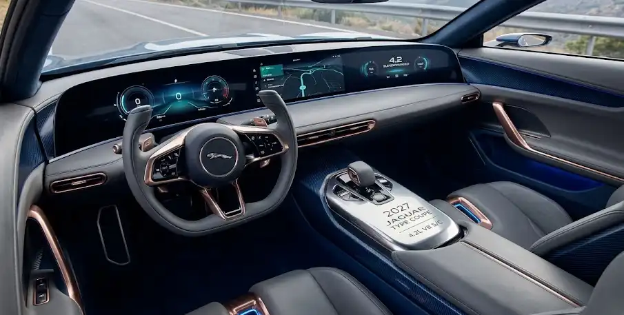 2027 Jaguar Type Coupe 4.2 Interior