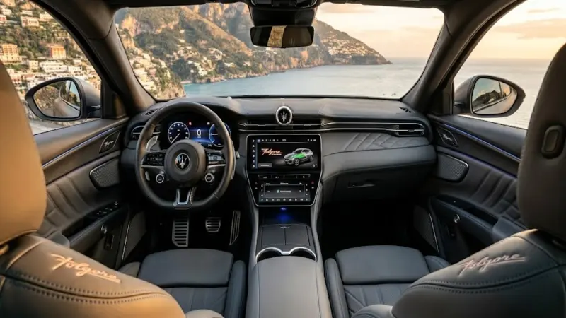2027 Maserati SUV Interior