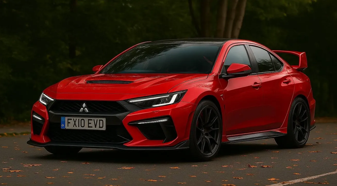 2027 Mitsubishi Evo The Legendary Rally Icon Returns with Hybrid Power and Supercar Performance