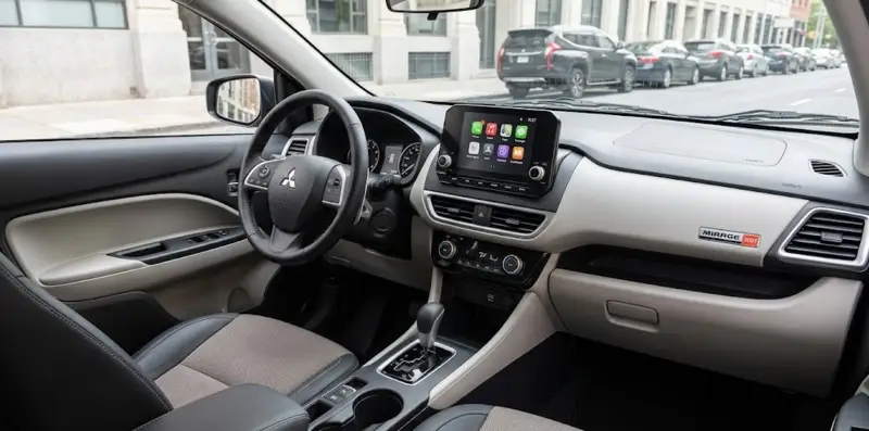 2027 Mitsubishi Mirage Interior