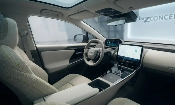 2027 Toyota bZ Range Interior